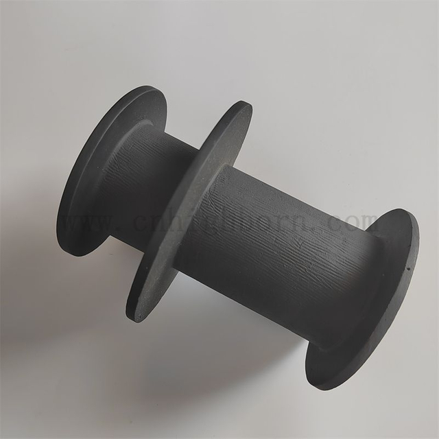 Reaction Sintering Silicon Carbide Irregular Tube Insulator Black SiC Ceramic Part
