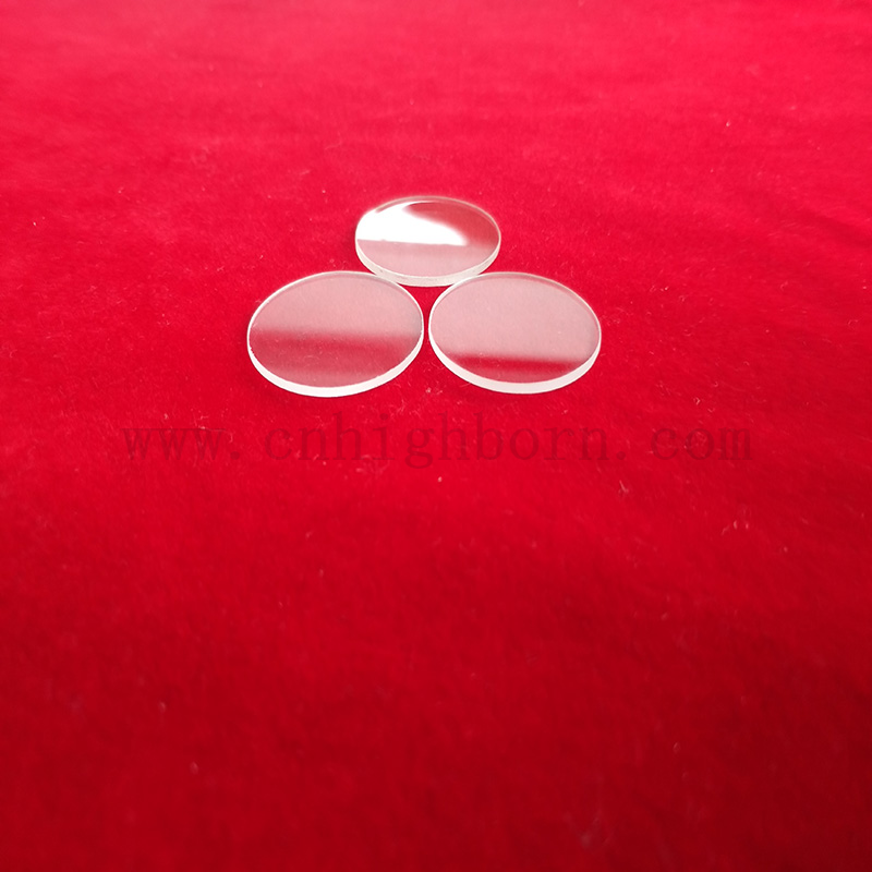 Transparent UVB Small Size Fused Silica Window Quartz Glass Plate