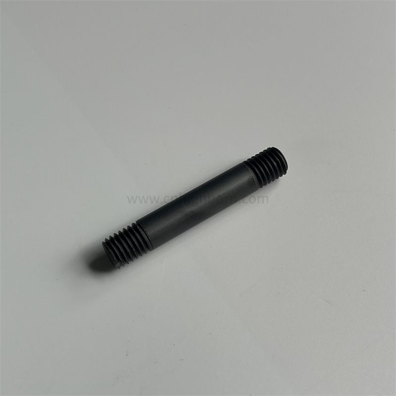 Customize Silicon Carbide Ceramic Shaft with Thread