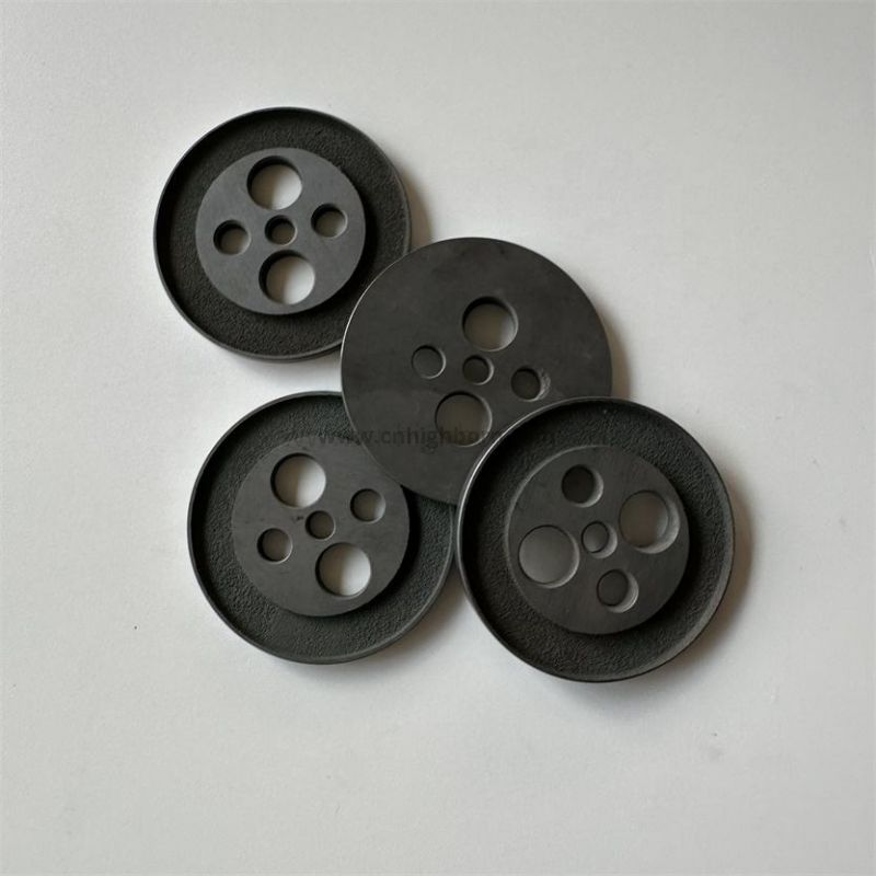 Silicon Carbide Disc Reaction Sintered RBSiC Component Parts