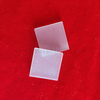 Frosted Opaque Square Fused Silica Quartz Window Plate