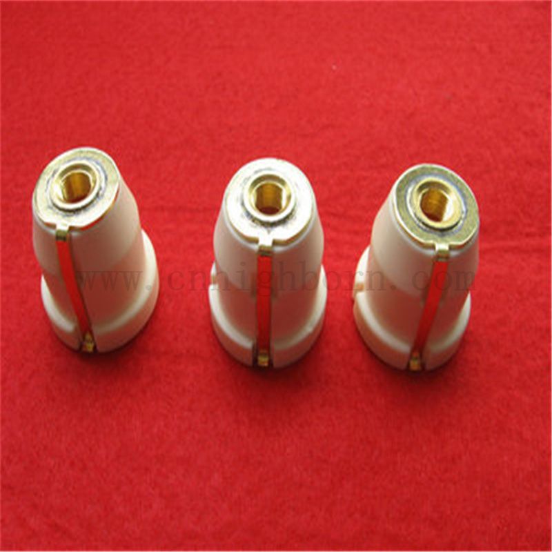 Alumina Nozzle 95 Al2O3 Ceramic Laser Customized Nozzle Holder