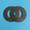 Insulator Black Silicon Carbide Plate Wear Resistant Large Diameter SiC Ceramic Ring 