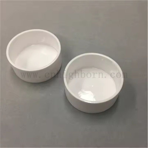 Glazed 95% Al2O3 Ceramic Crucible for Laboratory Melting Alumina Porcelain Pot Bowl