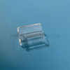 Heat Resistance Customized Transparent Square Quartz Glass Tube 