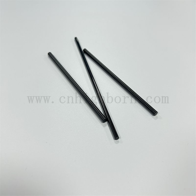 Customized Black Yatta Stabilized Zirconia ZrO2 Ceramic Rod Shaft Bar