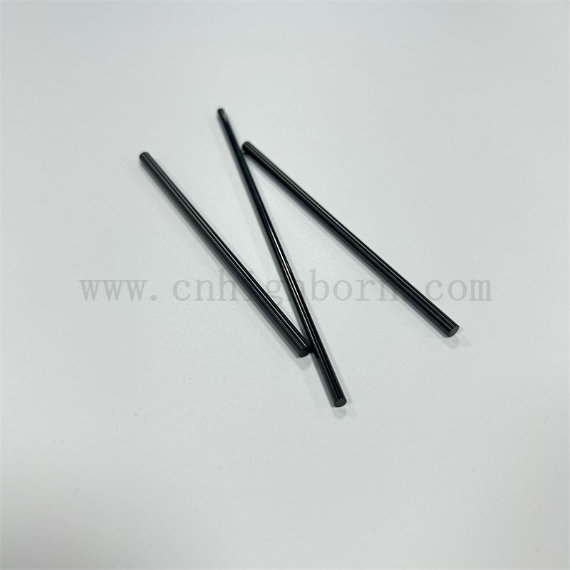 Customized Black Yatta Stabilized Zirconia ZrO2 Ceramic Rod Shaft Bar
