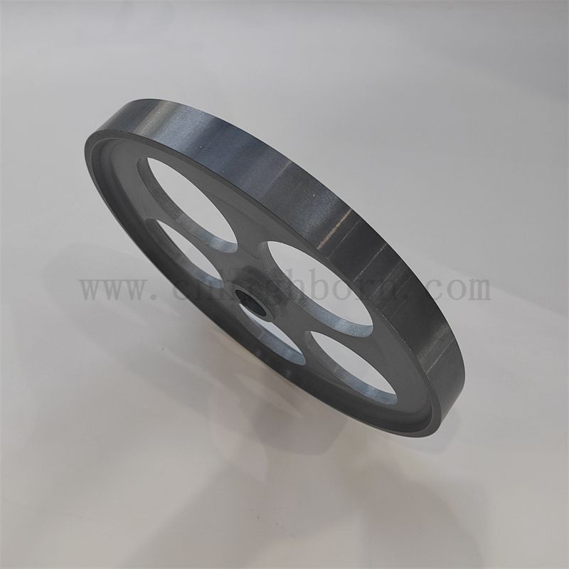 Silicon Nitride Heat Shield Ceramic Disc Si3N4 Ceramic Parts for Hydrogenation Furnace