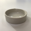 52x14mm Flat Bottom Porcelain Evaporating Pan Laboratory Cylindrical Ceramic Evaporation Dish