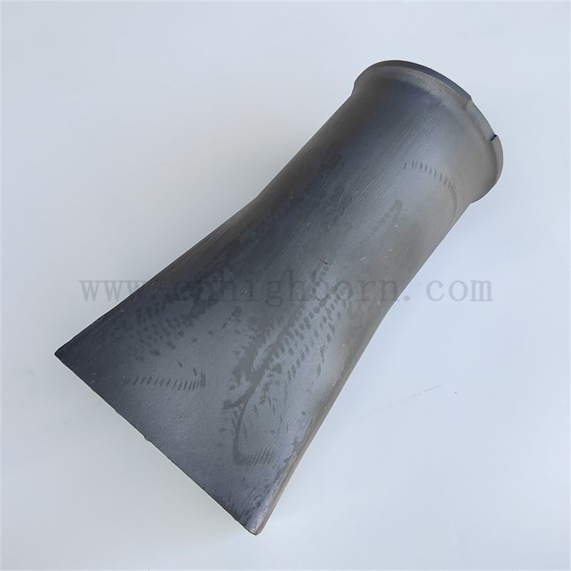 Factory Supply Sisic Pipe RBSIC Ceramic burner Nozzle Silicon Carbide Ceramic Tube for Tunnel Kiln