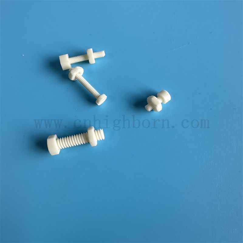 Industrial 99 Alumina Ceramic Structural holder Parts Mold Design And Customization Precision Ceramic Component