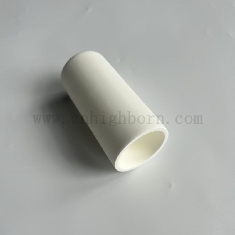 High Purity Magnesium Oxide Ceramic Crucible Customized MgO ceramic Pot