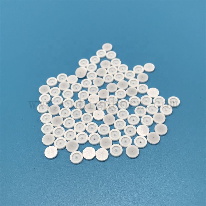 Insulator White Zirconia Irregular Part Yttrium Stabilized ZrO2 Ceramic Fog Mist Nozzle