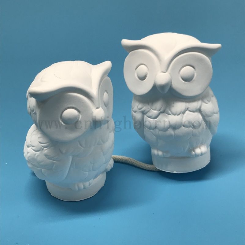 Owl Car Aromatherapy Car Air Conditioning Outlet Decoration Diffuser Stone Ceramic Gypsum Essential Oil Diffuser