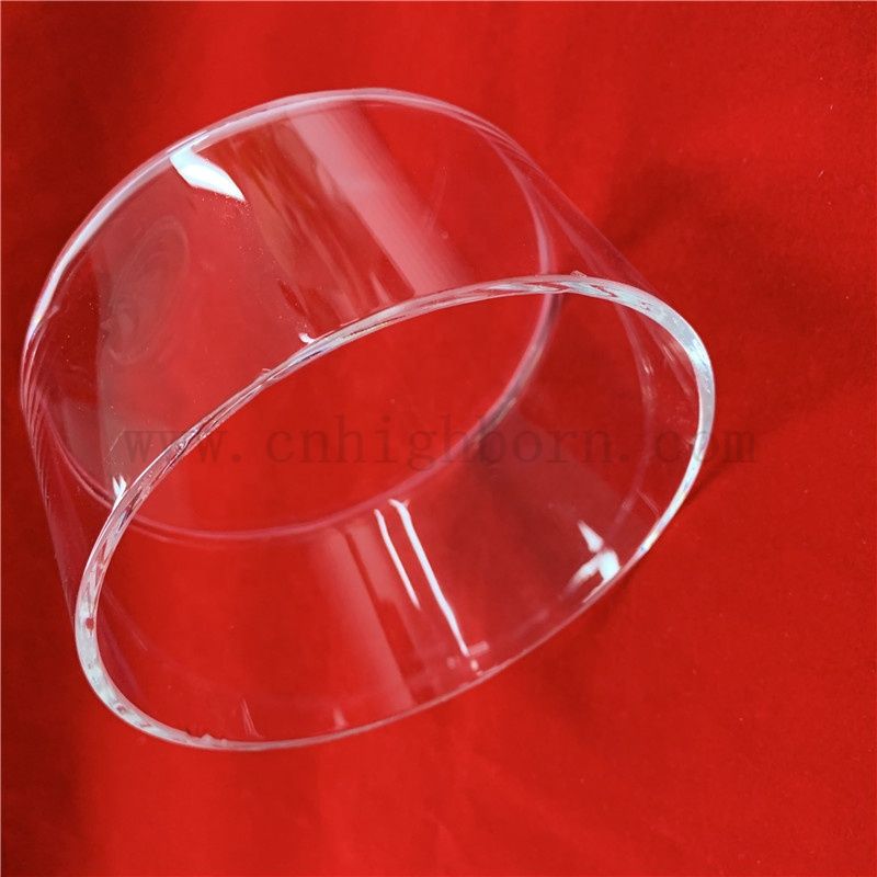 Customized Transparent Heat Resistance Quartz Glass Petri Dish 