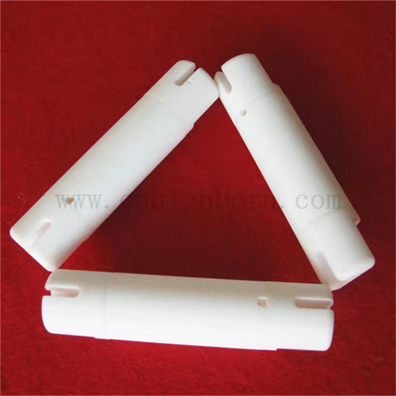 Easy To Machining Machinable Glass Ceramic Rod Macor Ceramic Irregular Parts