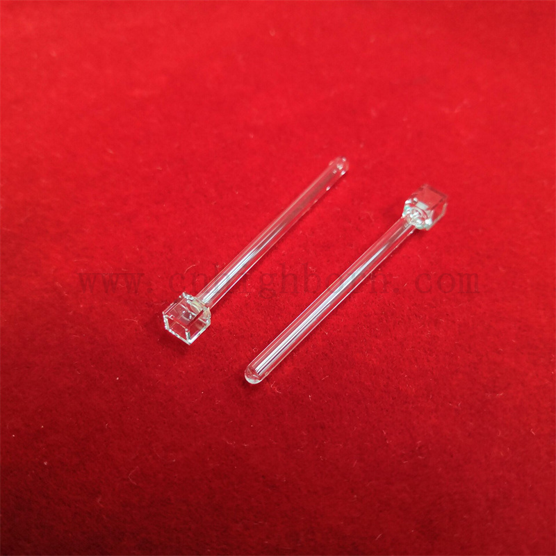 High Precision Laboratory Ware Atomic Gas Chamber Micro Glass Cuvette Quartz Glass Vapor Cell 