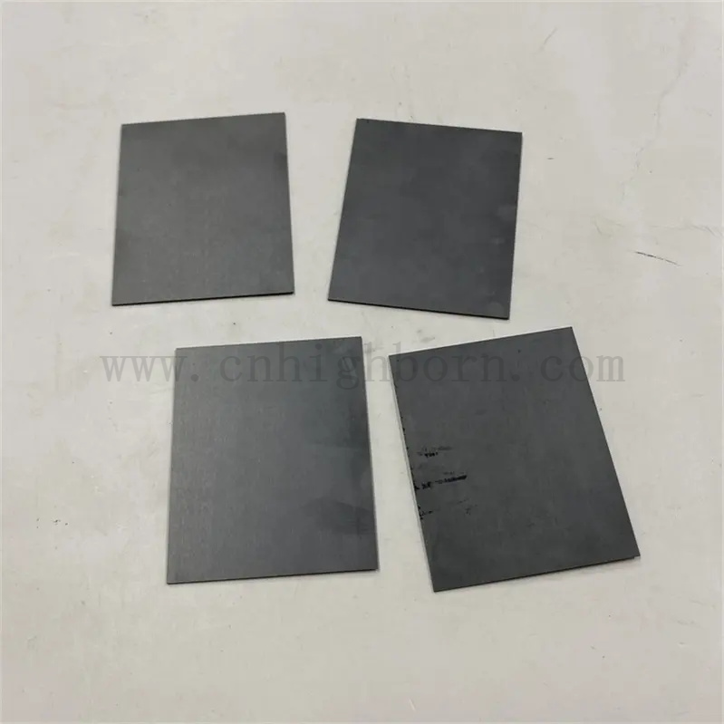 0.5mm Silicon Carbide Ceramic Plate SIC Ceramic Substrate