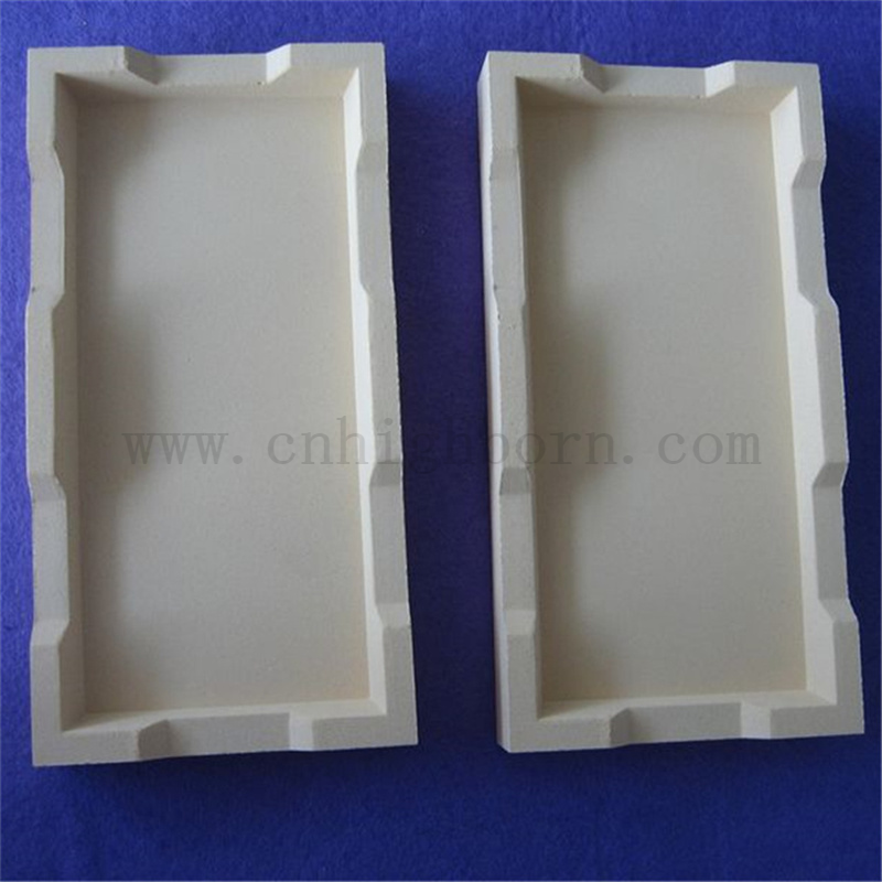 Calcium Stabilized Zirconia Crucible Customized Insulation ZrO2 Ceramic Saggar