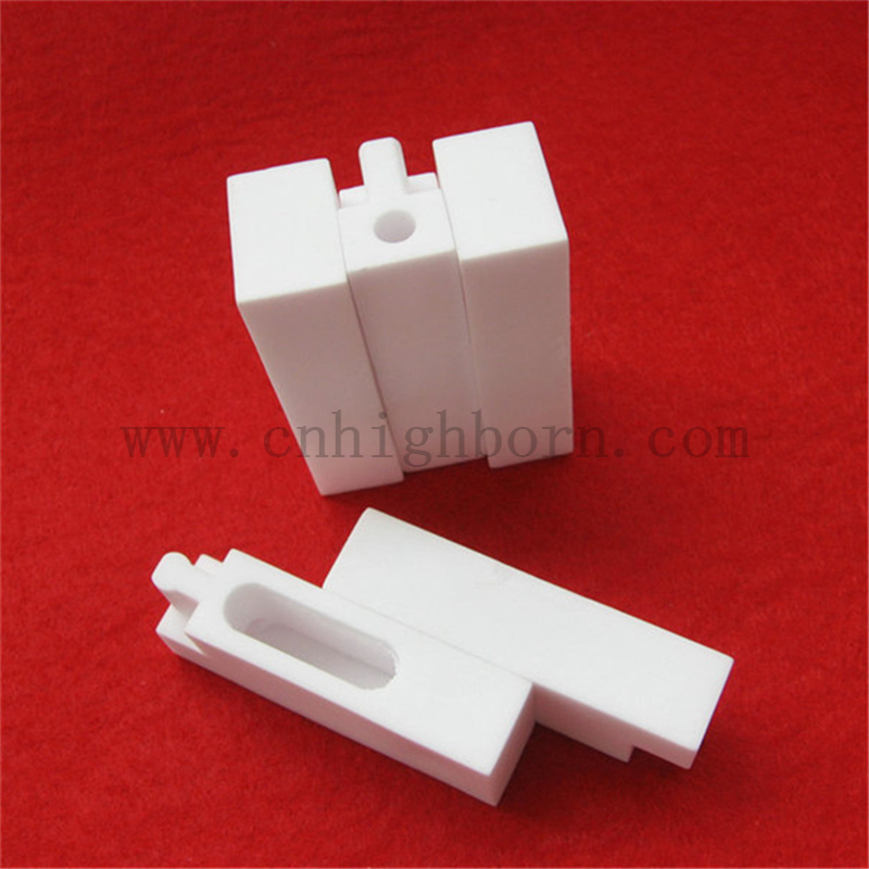 Customized 95 Alumina Block Irregular High Hardness Al2O3 Ceramic Part