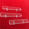 Customized Clear High Temperature Quartz Glass Boat with Legs