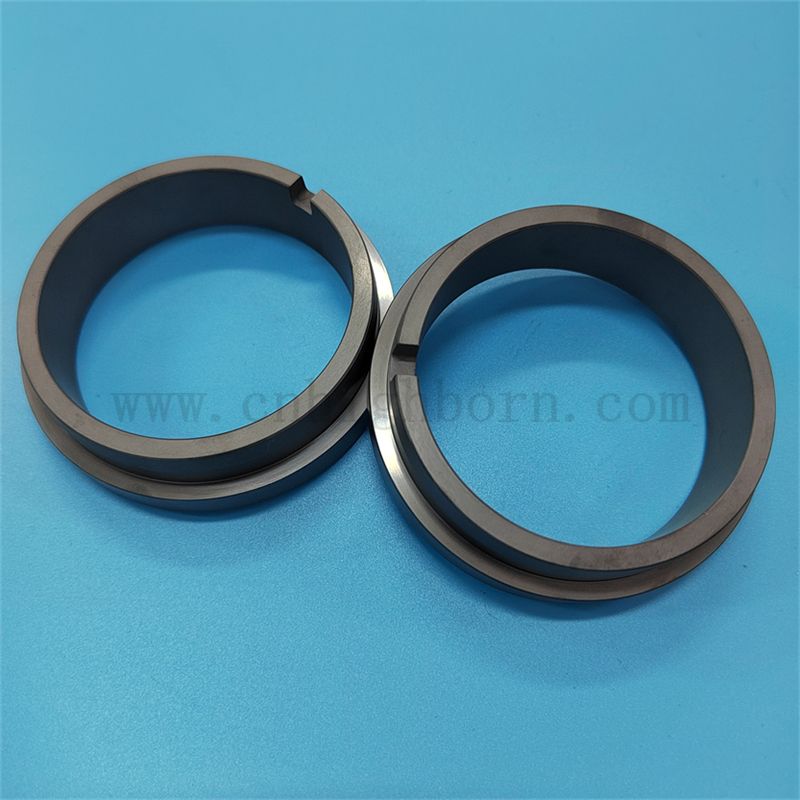  Customized Wear Resistance SiC SSiC Silicon Carbide Mechanical Seal Ring