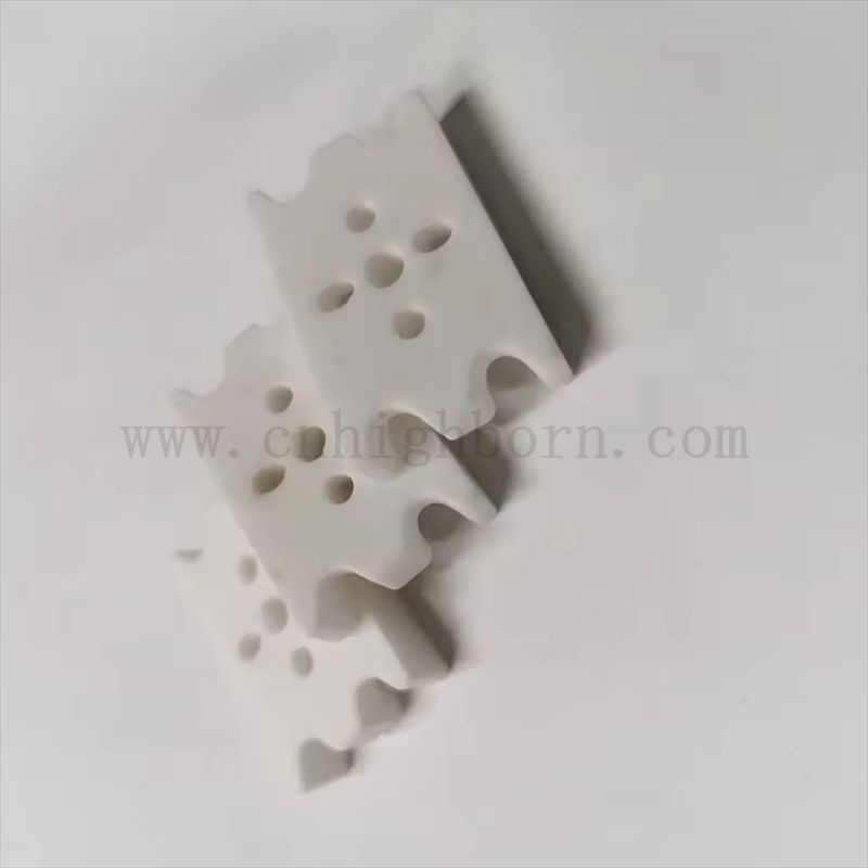 Semiconductor Machinable Glass Ceramic plate Macor Isolating Structure Parts
