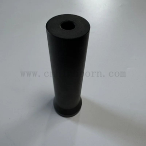Customized Silicon Carbide Irregular Bush Pipe with Flange Reaction Sintered SiC Ceramic Part /Tube