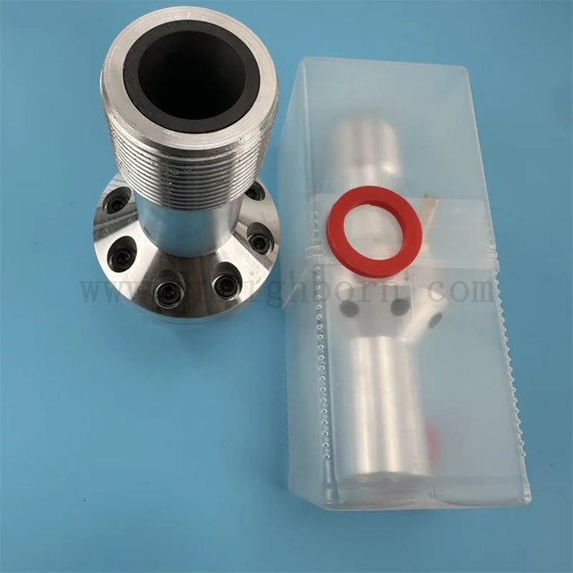 Boron Carbide Ceramic Sandblasting Nozzle for Double Air Inlet Sandblasting Equipment Head