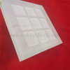 Customized Frosted Slotting Square Quartz Crystal Glass Window