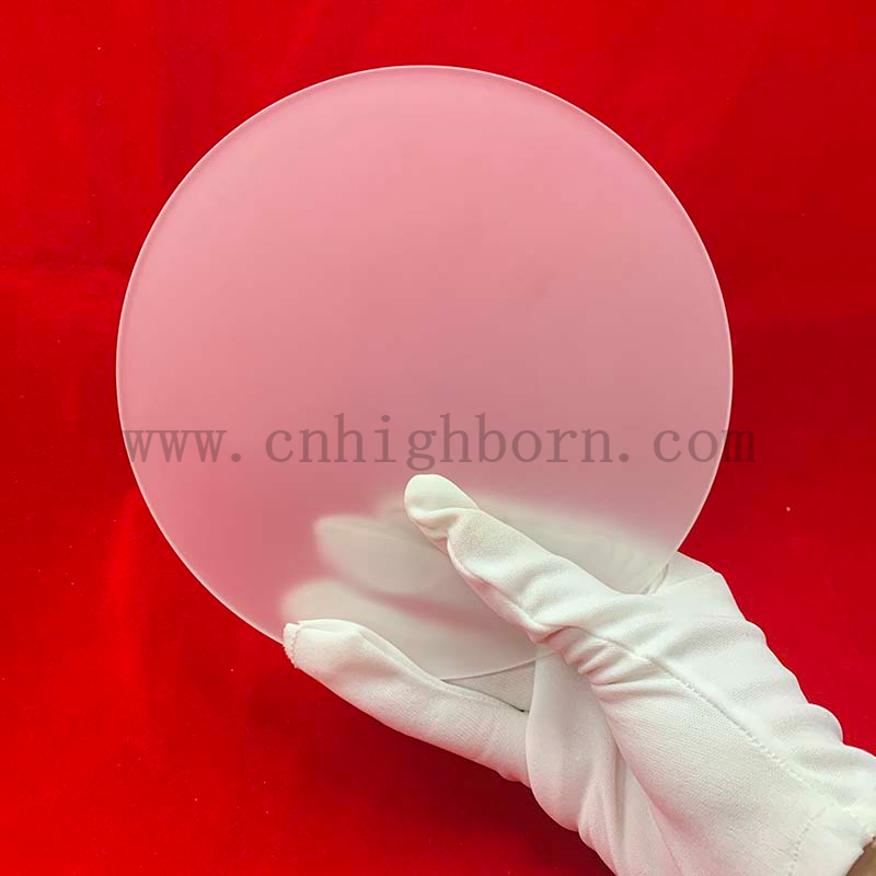 fused silica frosted wafer