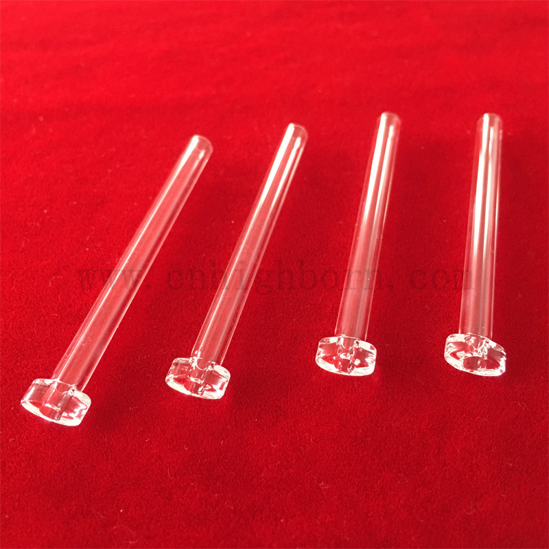 Customized High Temperature Resistance Various Size Quartz Glass Tube Clear Silica Glass Tubing 