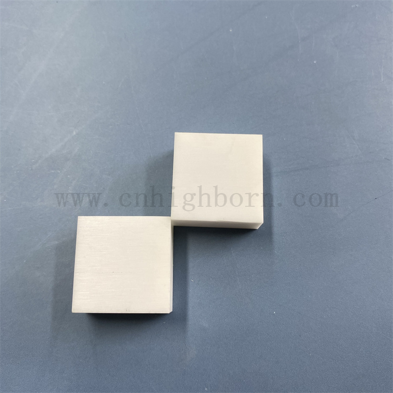 95 Alumina Ceramic Thick Block Customized Al2O3 High Hardness Plate