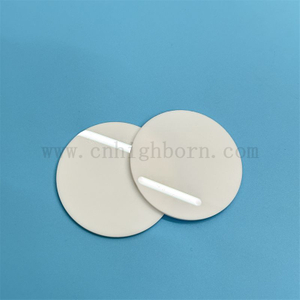 No Porosity Machinable Glass Ceramic Disc Surface Polishing Insulator Macor Plate