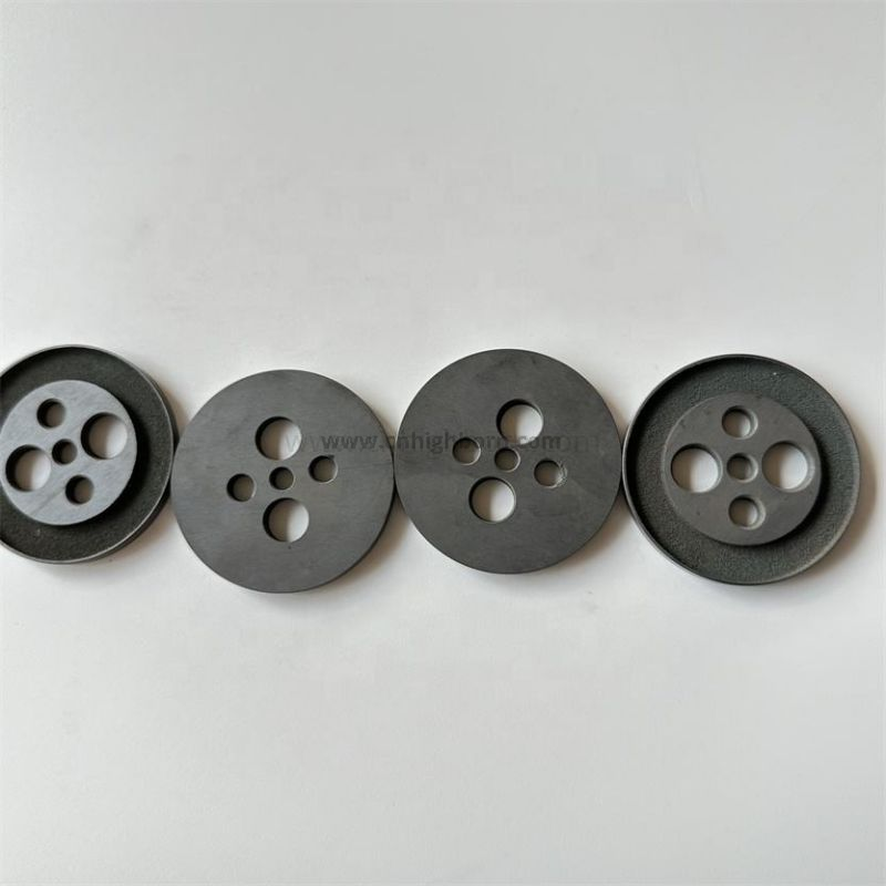 Silicon Carbide Disc Reaction Sintered RBSiC Component Parts
