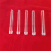 Customized Quartz Test Tube Fused Silica Glass Tube with Round Bottom And Screwed Ends