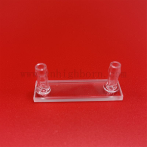 Laboratory UV 1mm Path Length quartz cuvette 0.35ml optical glass cell