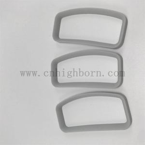 Food Grade Soft Silicone Rubber Seals Gray Colored High Temperature Resistant Silicone Ring