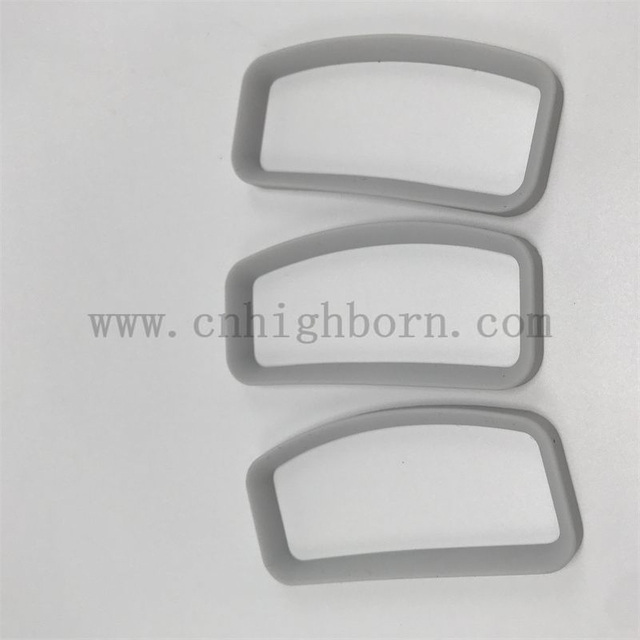 Food Grade Soft Silicone Rubber Seals Gray Colored High Temperature Resistant Silicone Ring