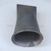 Factory Supply Sisic Pipe RBSIC Ceramic burner Nozzle Silicon Carbide Ceramic Tube for Tunnel Kiln