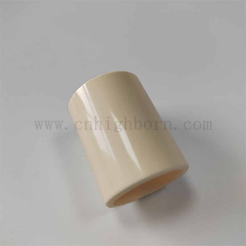 Customized 95% Alumina Ceramic Tube Al2O3 Ceramic Bushing 