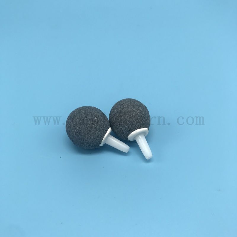 Grey Round Air Stones Mineral Bubble Diffuser for Aquarium Fish Tank Bubbler