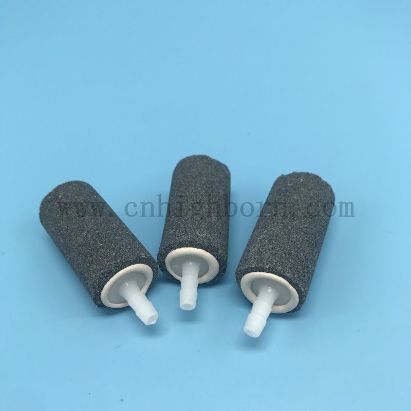 Cylindrical Air Bubble Stone Aquarium Fish Tank Aerator Pump Hydroponics Oxygen Diffuser 