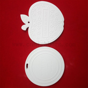 Flameless Diffuser Plate Customized LOGO Wardrobe Essential Oil Volatile Aroma Ceramic Fragrance