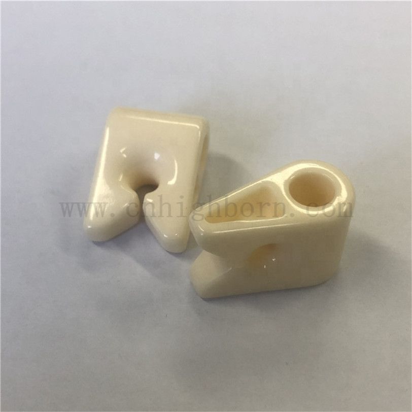 Customized Alumina Guide Textile Ceramic Block Al2O3 Textile Machine Part