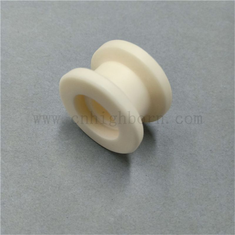 Textile ceramic roller wear resistance 99% alumina ceramic wire guide