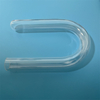 Heat Resistance U Shape Transparent Customized Quartz Silica Glass Tube