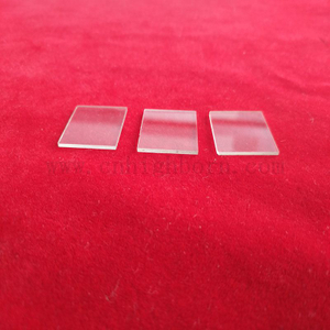  High Transmittance Square Clear Silica Quartz Glass Sheet for Optical Instruments