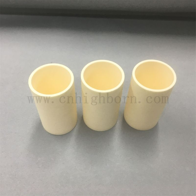 High Temperature Resistance Laboratory 99% Al2O3 Crucible 50ml 100ml 99% Alumina Ceramic Crucible