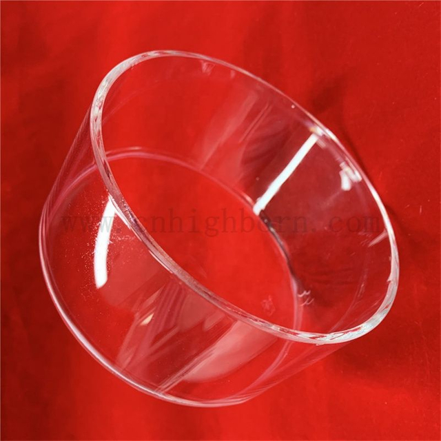 Customized Transparent Heat Resistance Quartz Glass Petri Dish 